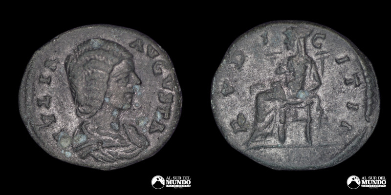 Imperio Romano, ceca de Laodicea. Denario. 196-202. Reinado del emperador Septim...