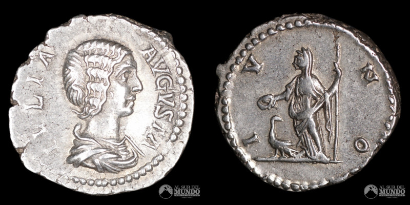 Imperio Romano, ceca de Roma. Denario. 209. Reinado del emperador Septimio Sever...