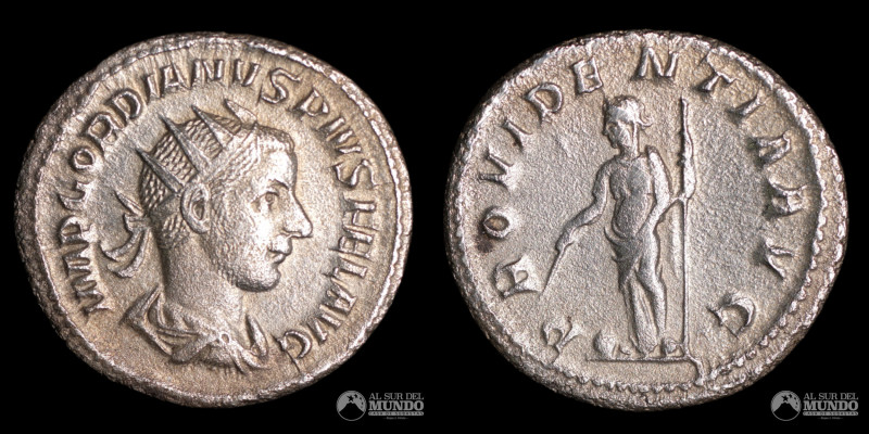 Imperio Romano, ceca de Roma. Antoniniano. 243-244. Reinado del emperador Gordia...