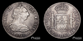 Bolivia, Potosi. 8 Reales. 1788 (Carlos III). PR.