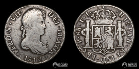 Bolivia, Potosi. 8 Reales. 1819 (Fernando VII). PJ.