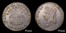 Bolivia, Potosi. 4 Soles. 1854. MJ.