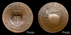 Brasil. 5 Reis. 1790 (Maria I). Resello a investigar.