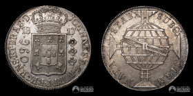 Brasil, Rio de Janeiro. 960 Reis 1817 (Juan VI).