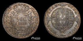 Brasil, Rio de Janeiro. 960 Reis. 1820 (Joao VI).