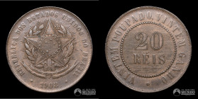 Brasil. 20 Reis. 1908.