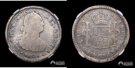 Chile, Santiago. 1 Real. 1801. AJ. NGC VG10.