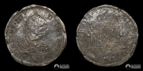 Chile, Santiago. 8 Reales. 1775 (Carlos III). DA. Copia "Vicencio", años 60-70.