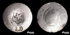 Chile, Copiapo. 1 Peso "Gallo". 1859.