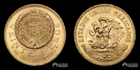 Mexico, Ciudad de Mexico. 20 Pesos. 1959. Oro.