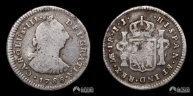 Peru, Lima. 1 Real. 1788 (Carlos III). IJ.