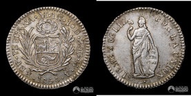 Peru, Lima. 1 Real. 1850. MB.