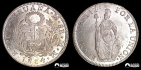 Peru, Lima. 8 Reales. 1834. MM.