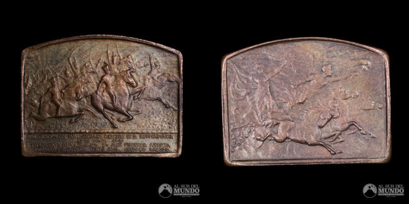 Argentina. Medalla: Inaguracion del Monumento a los Ejercitos de la Independenci...