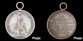 Chile. Medalla: Inaguracion del Monumento a las Glorias Navales. 1886. Plata.