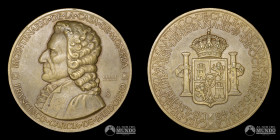 Chile, Santiago. Medalla: Bicentenario de la Casa de Moneda. 1943.