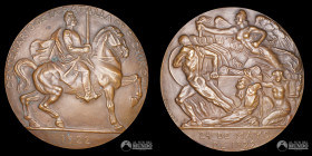 Ecuador. Medalla: Centenario de la Batalla de Pichincha. 1922.