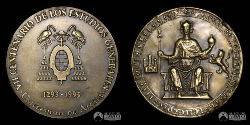 España. Medalla: VII centenario de los Estudios Generales de la Universidad de A...