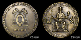 España. Medalla: VII centenario de los Estudios Generales de la Universidad de Alcala. 1993.