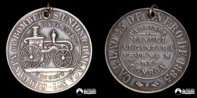 Peru. Medalla: Compañia de Bomberos Union Chalaca N° 1 de El Callao. 1885.
