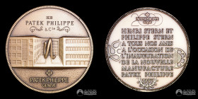 Suiza. Medalla: Inauguracion de la nueva fabrica de Patek Philippe. 1997.