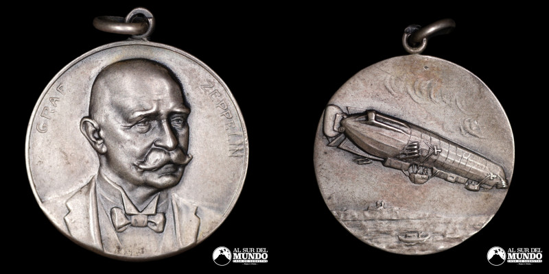 Medalla a catalogar: Graf Zeppelin. S/F. Metal plateado; 2,52 g. XF.

Estimate...