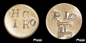 Peru, Tarapaca. Ficha: 1 Real. Palacio Industrial. 1870.