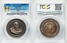 Bavaria. Otto silver Specimen "Shooting" Medal 1908 SP63 PCGS, 36mm. 18.19gm. Edge: Plain with incuse 950 SILBER. Facing 3/4 bust of Prince Regent Lui...