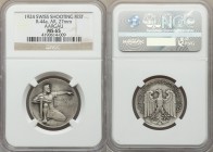 Confederation silver Matte "Aargau Shooting Festival" Medal 1924 MS65 NGC, R-44a. 27mm. By Huguenin. 

HID09801242017