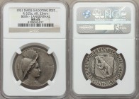 Confederation silver Matte "Bern-Langenthal Shooting Festival" Medal 1931 MS65 NGC, R-325a. 33mm.

HID09801242017