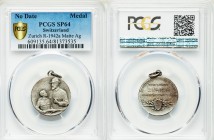 Confederation silver Matte Specimen "Zurich - Shooting" Medal ND SP64 PCGS, R-1942a. 30mm. For the Boy's Shooting Company of Zurich.

HID09801242017