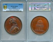 Pius XII bronzed copper Specimen "Restoration of San Pietro Church" Medal 1807 SP64 PCGS, Bertuzzi-84, Patrignani-51. 67.38mm. 117.75gm. By T. Mercand...