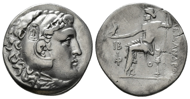 KINGS OF MACEDON. Alexander III 'the Great' (336-323 BC).Tetradrachm.
Obv: Head ...