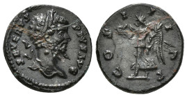SEPTIMIUS SEVERUS (193-211). Denarius. Laodicea ad Mare.
Obv: L SEPT SEV AVG IMP XI PART MAX.
Laureate head right.
Rev: COS II P P.
Victory advanc...
