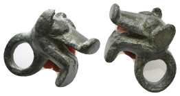 Antiquities 
A Roman bronze figurine of an boar head
25,07 g - 25,47 mm
