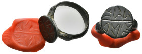 Islamic period ring.
9,71 g - 27,74 mm