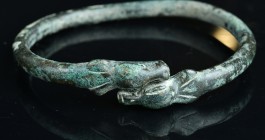 Ancient Rome, bronze bracelet.
41,25 g - 67 mm