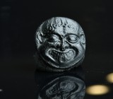 Hellenistic period gemstone with an Gorgon face.
1,19 g - 15,60 mm