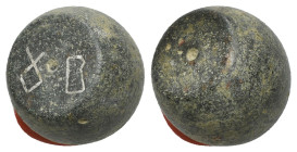 Byantine bronze weight
53,68 g - 18,14 mm