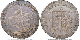 James VI (I) 60 Shilling Crown ND (1604-1609) VF25 NGC, Grapes mm, KM11, S-5501, Dav-3783. 29.19gm. Ninth coinage. Ex. Archipelago Collection (Heritag...