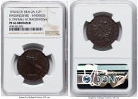 Invernesshire. Inverness bronze 1/2 Penny 1794 PR64 NGC, D&H-2a. Edge: Payable.At.Mackintosh. HID09801242017 © 2024 Heritage Auctions | All Rights Res...