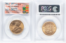 George V gold 10 Dollars 1914 MS64 PCGS, Ottawa mint, KM27, Fr-3. Ex. Canadian Gold Reserve HID09801242017 © 2024 Heritage Auctions | All Rights Reser...