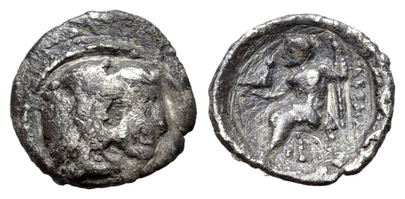 Kings of Macedon. Alexander III 'the Great' (336-323 BC) AR obol (9mm, 0.43g, 12...