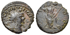 Carausius (287-293). Æ Antoninianus (20mm, 4.07g, 6h). London. Radiate cuirassed bust. R/ Pax standing to left, holding olive branch and transverse sc...