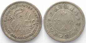 CHINA - FUKIEN 20 cents 1923 silver VF+