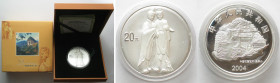 CHINA. 20 Yuan 2004, Maiji Grottoes, from the Chinese Grotto Art Series, 3rd issue, silver, 2 oz, Proof