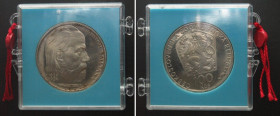 CZECHOSLOVAKIA. 100 Korun 1974, SMETANA, silver, Proof, originally sealed!