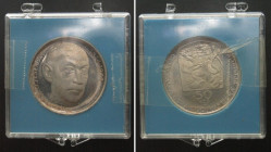 CZECHOSLOVAKIA. 50 Korun 1974, JANKO JESENSKY, silver, Proof