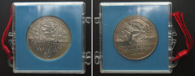 CZECHOSLOVAKIA 50 Korun 1979 30TH ANN. OF 9TH CONGRESS silver Proof orig. sealed
