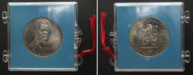 CZECHOSLOVAKIA 100 Korun 1980 BOHUMIR SMERAL silver Proof, orig. sealed